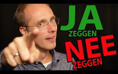 “Nee” zeggen, is “ja” zeggen tegen jezelf