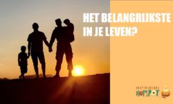 belangrijkste in je leven