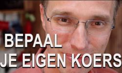 bepaal je eigen koers