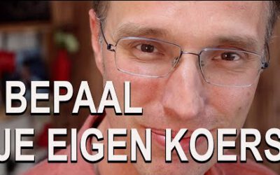 Bepaal je eigen koers