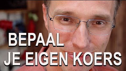 Bepaal je eigen koers