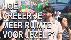 hoe creeer je meer ruimte voor jezelf