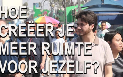 Hoe creëer je meer ruimte voor jezelf