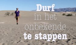 durf in het onbekende te stappen thumbnail